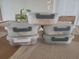 A healthy homemade meal representing the transformation from a typical middle-class diet to healthier eating habits through small changes.