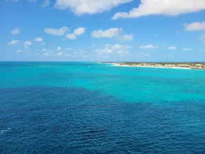 Scenic ocean view symbolizing freedom from the 9-to-5, used in a post about the FIRE movement for the middle class